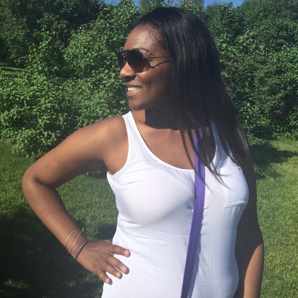 Emporio Armani Purple Aviator Sunglasses - Picture 8 of 8